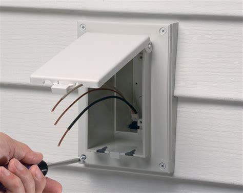 electrical box siding|outdoor waterproof electrical box.